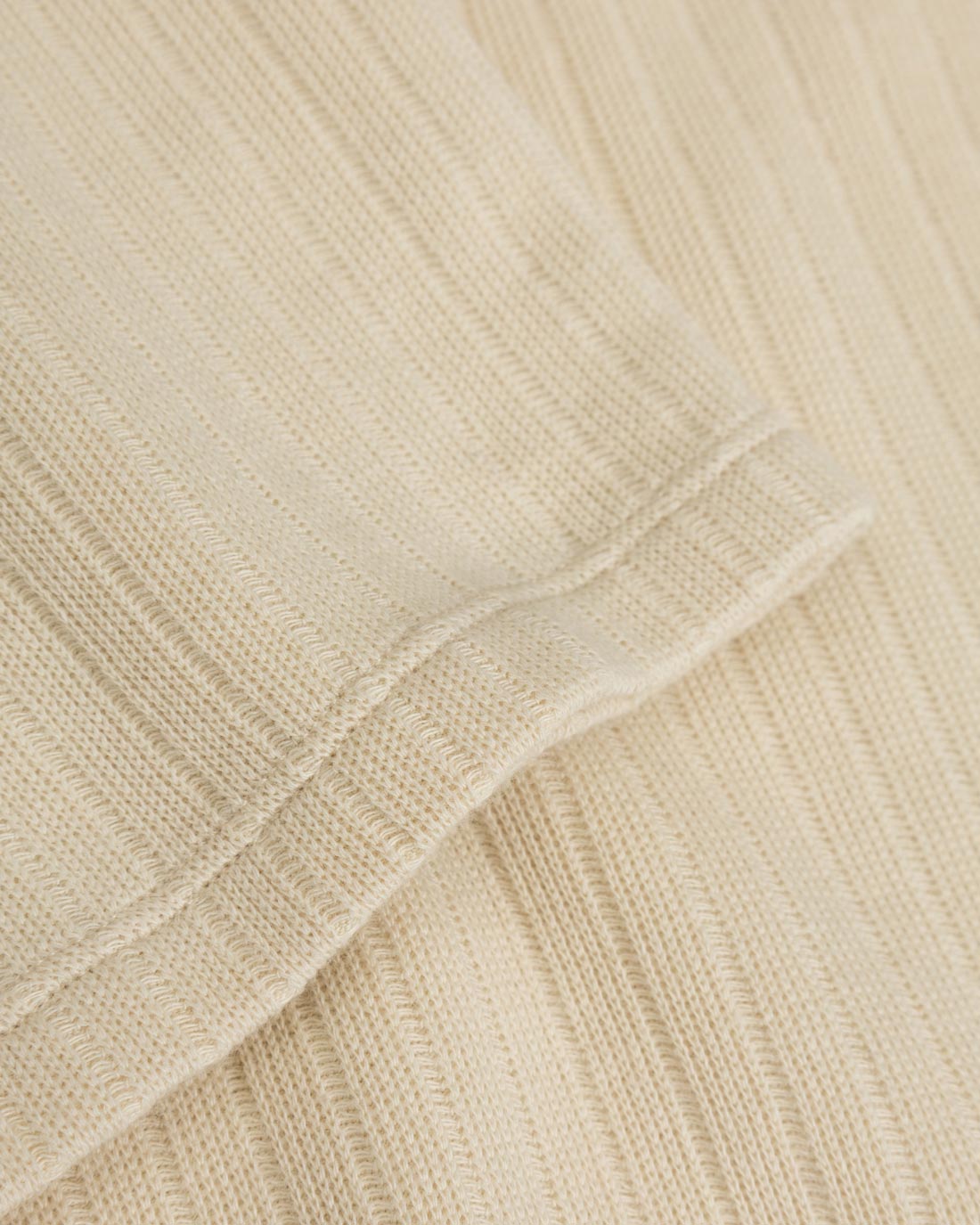 Heavy Ribbed T-shirt Soft Sand