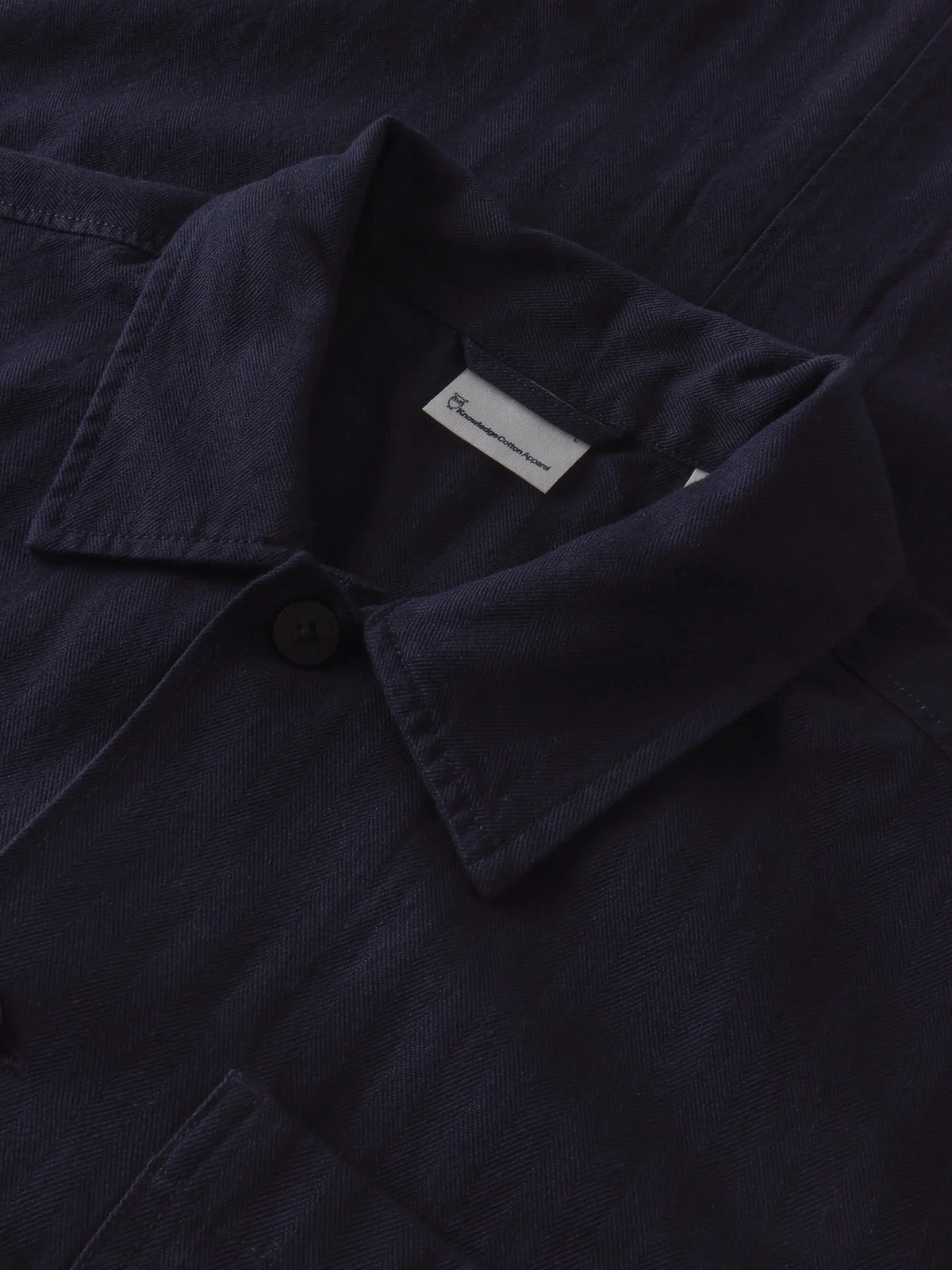 Herringbone Overshirt Night Sky