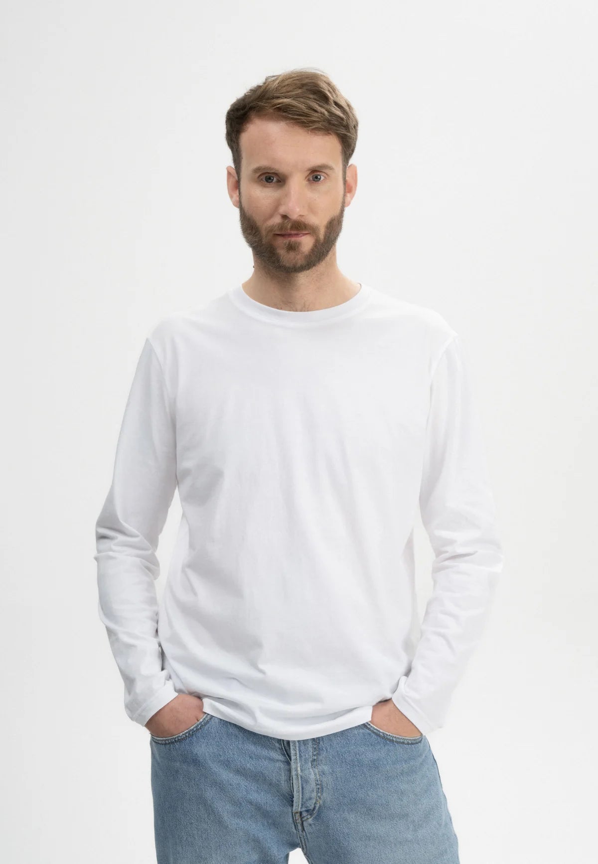 Jerin White Långärmad T-shirt