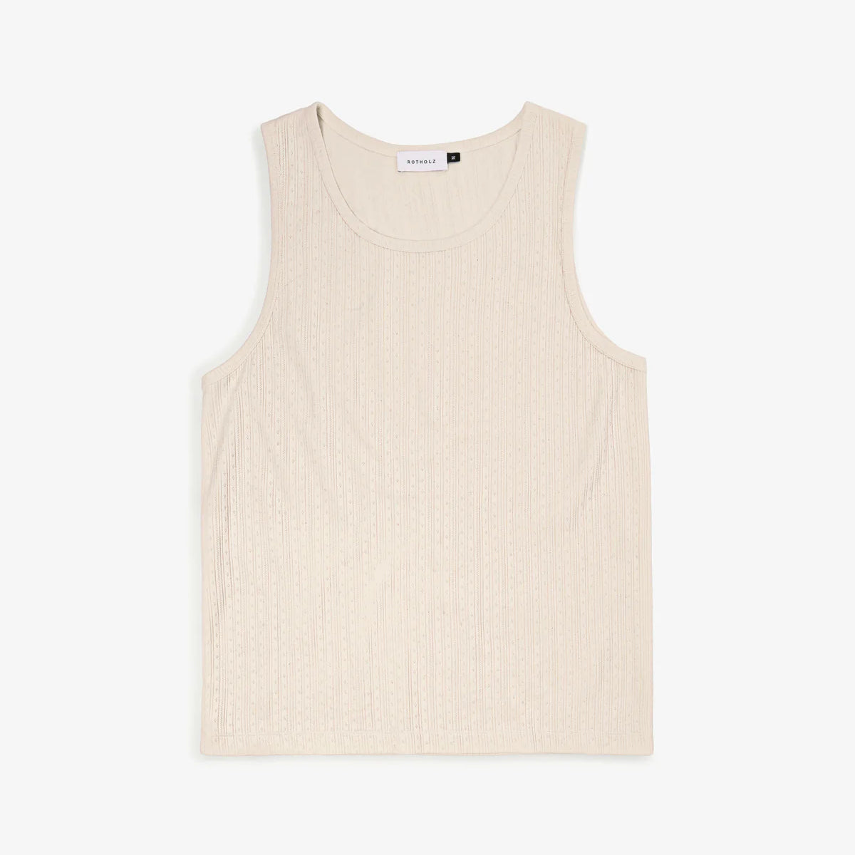 Tanktop Nature White Organic Cotton