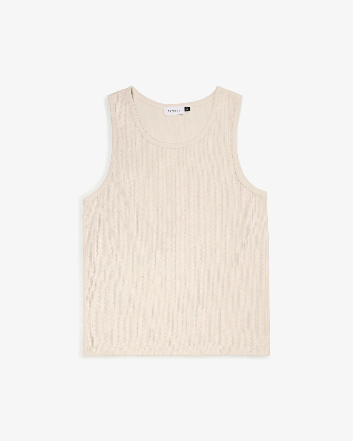 Tanktop Nature White Organic Cotton
