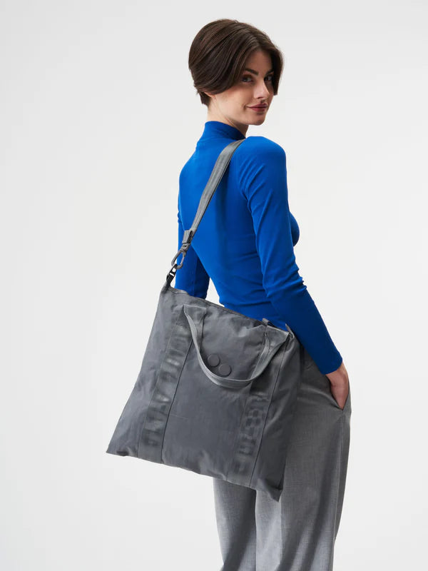 Tote Bag Crinkle Grey