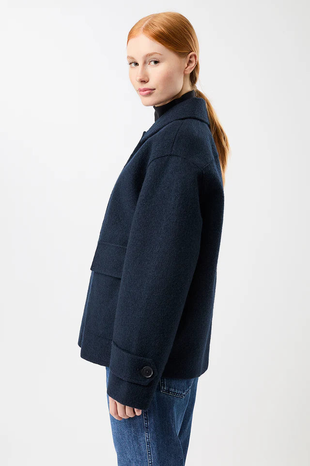 Merritt Wool Jacket Carbon