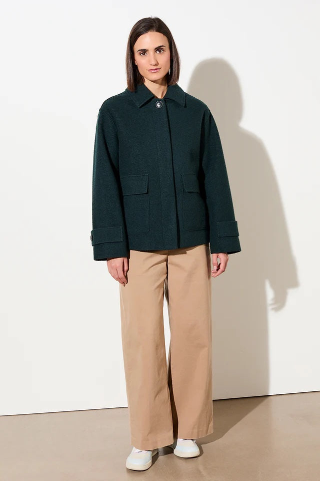 Merritt Wool Jacket Everglades