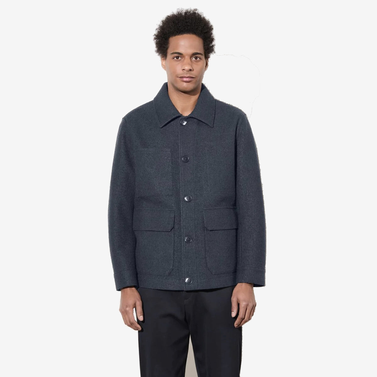 Lucan Organic Wool Jacket Graphite