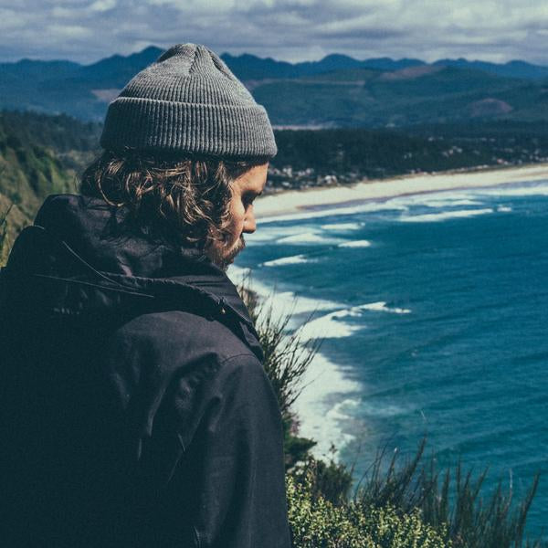 Fisherman Wool Beanie - Grey - JECKYBENG