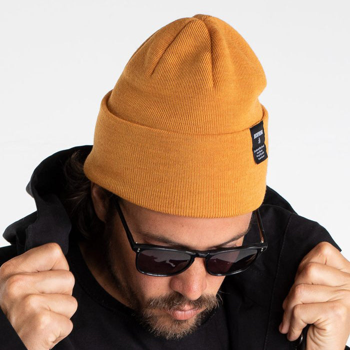 The Merino Beanie Orange - JECKYBENG