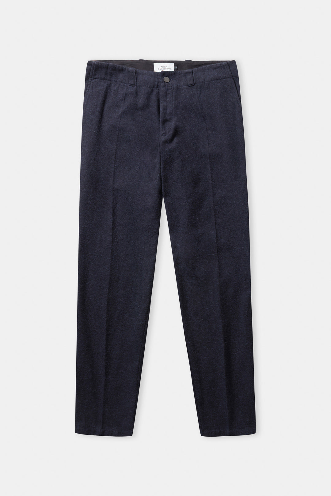 Jostha Flannel Trousers Deep Sea Navy