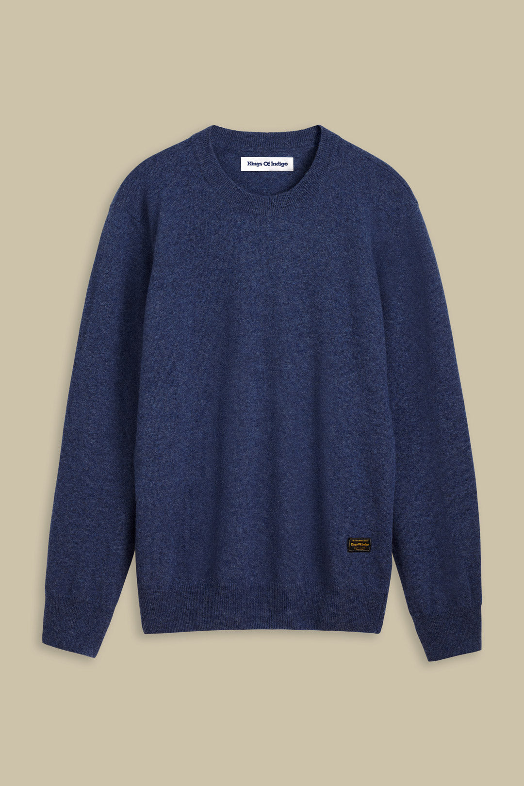 Hideo Wool Blue Melange - KINGS OF INDIGO