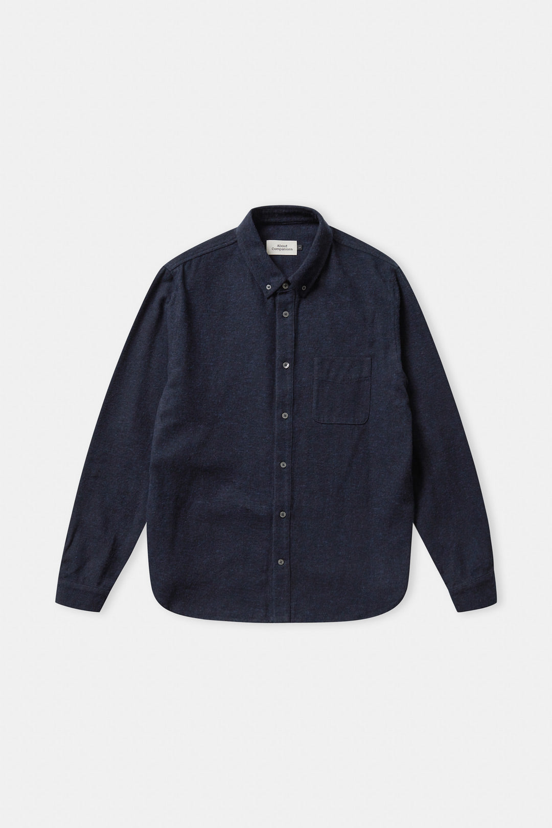 Ken Flannel Shirt Deep Sea Navy