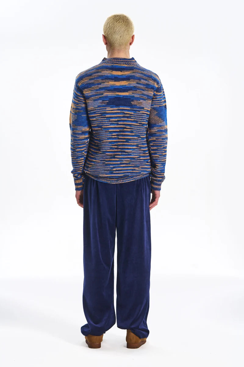 Teruma Lambswool Knitted Jumper Cobalt