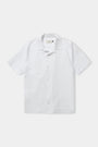 Kuno Shirt Crinkle Shortsleeve White