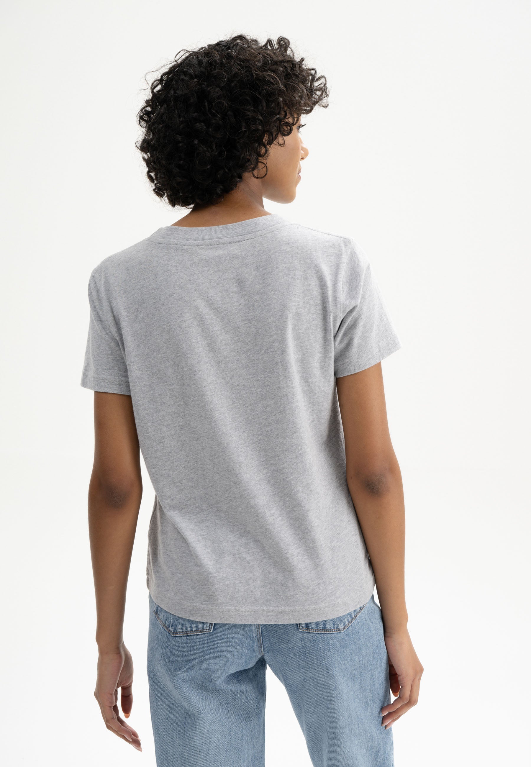 T-shirt Dam Khira Gråmelerad