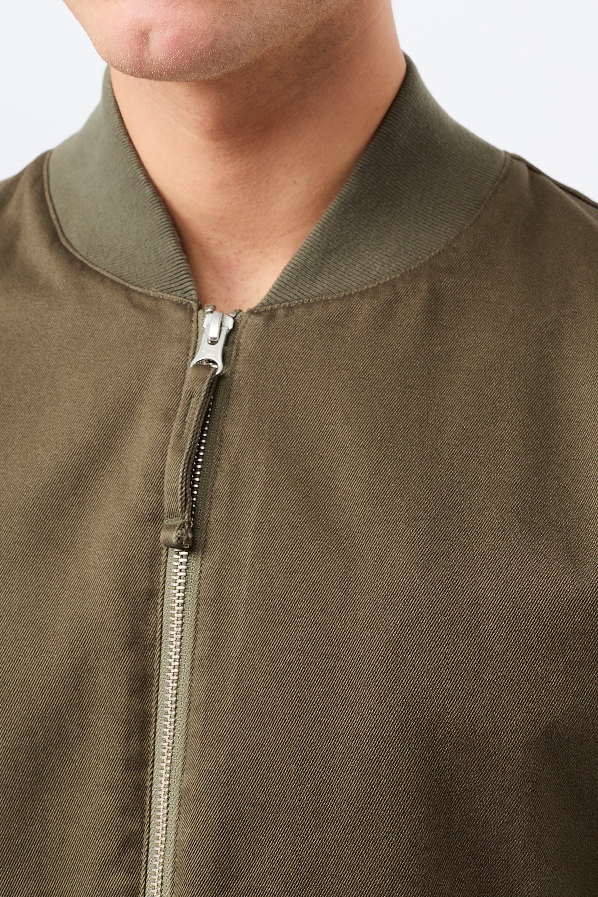Koojan Bomber Organic Cotton Stone Moss