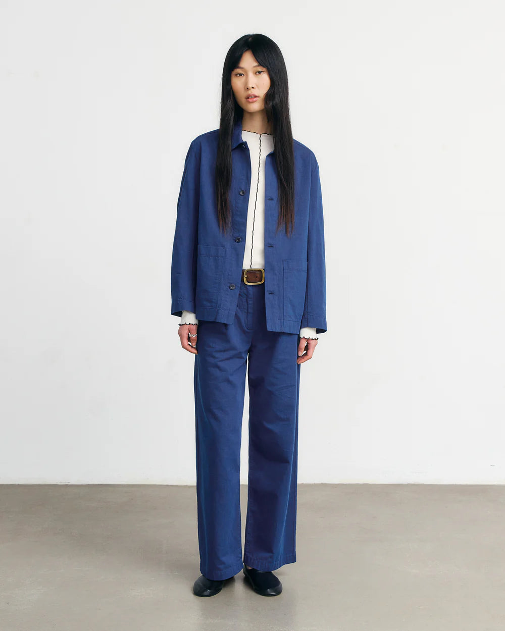 Pantalone Ocean Blue Organic Cotton