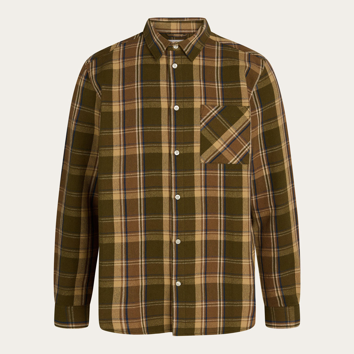 Light Checkered Flanell - KNOWLEDGE COTTON APPAREL