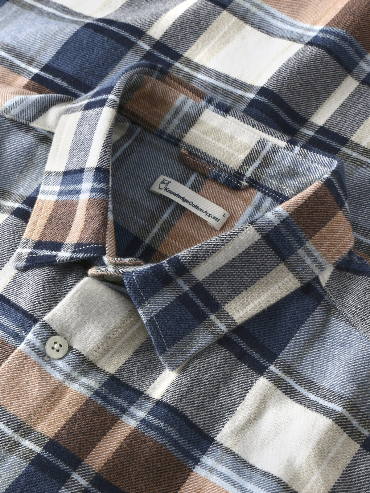 Dune Flanell Checkered Regular Fit Shirt Navy