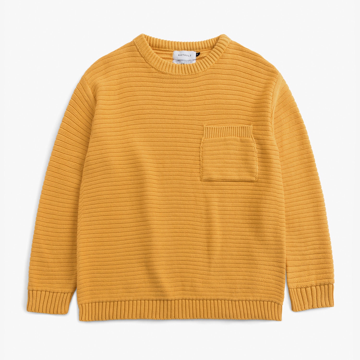 Loose Knit Organic Cotton Pale Orange