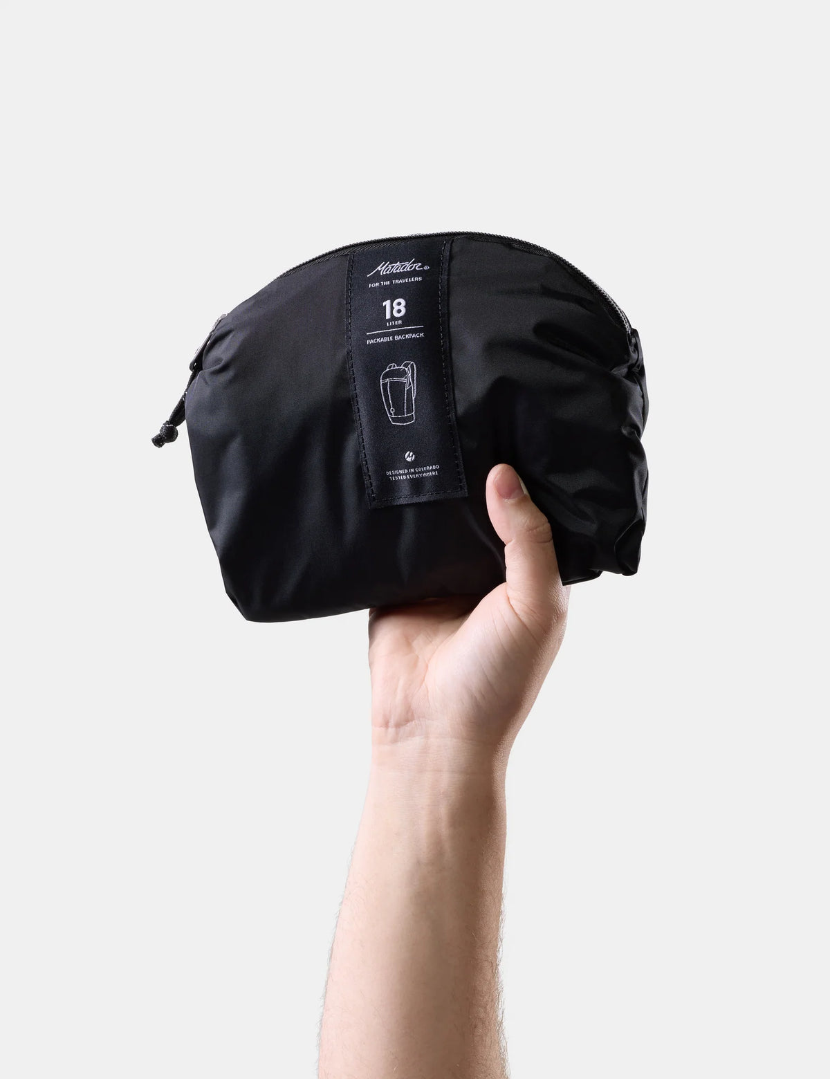 Packable Ultralight Backpack 18L 255g Black