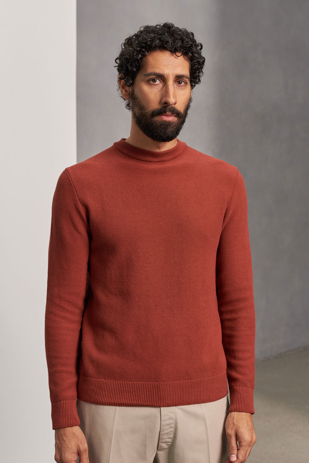 Morten Knit Rust