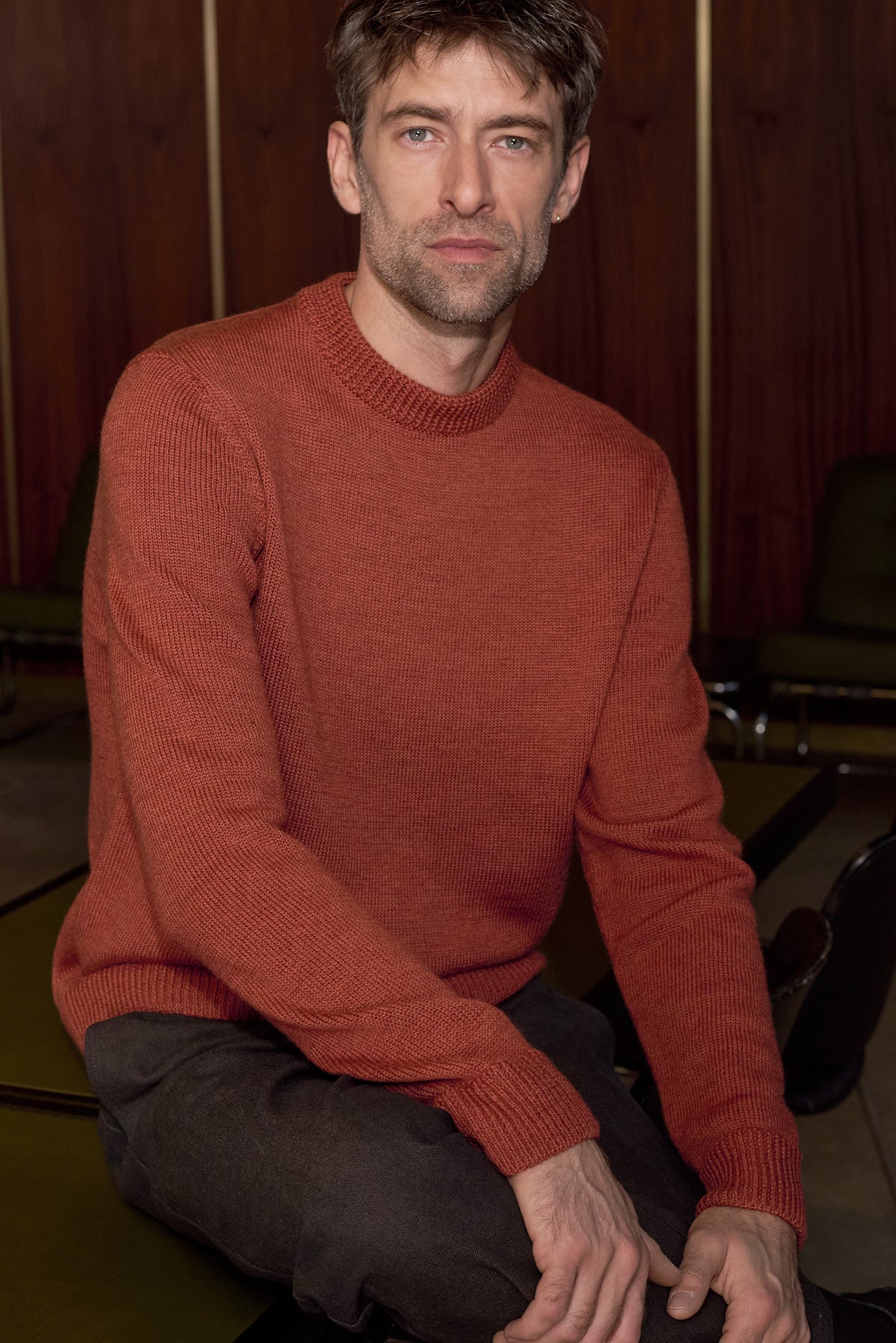 Morten Merino Wool Knit Copper