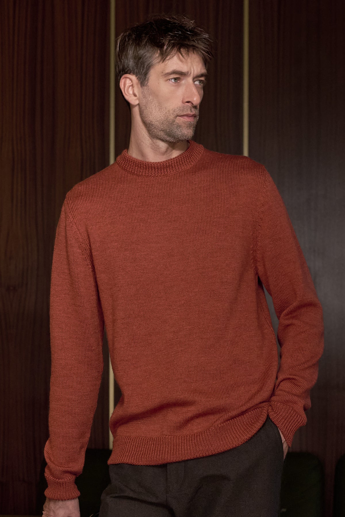 Morten Merino Wool Knit Copper