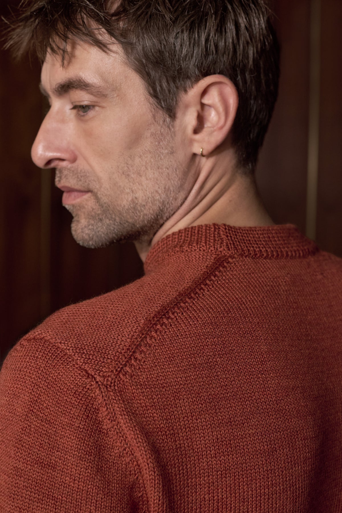 Morten Merino Wool Knit Copper