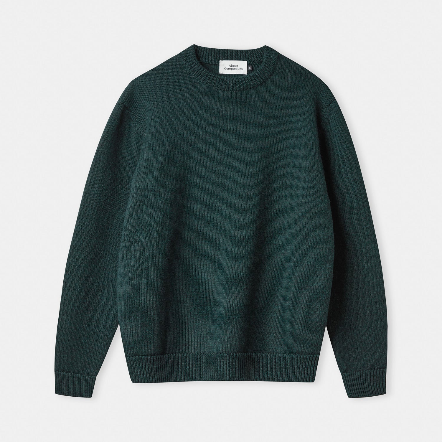 Morten Merino Wool Knit Racing Green