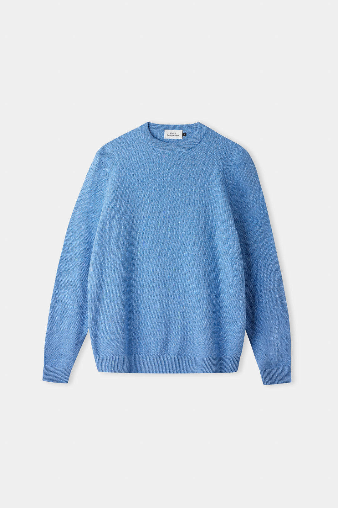 Morten Knit Sky Blue Melange
