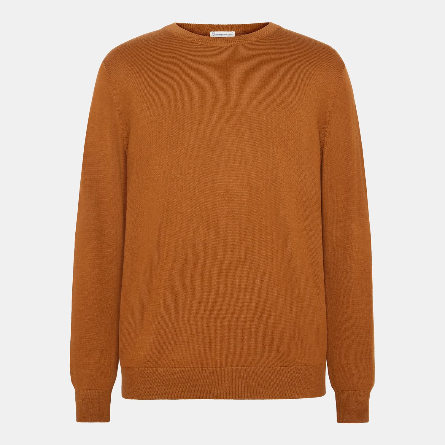Merino Wool Crew Neck Pumpkin Spice