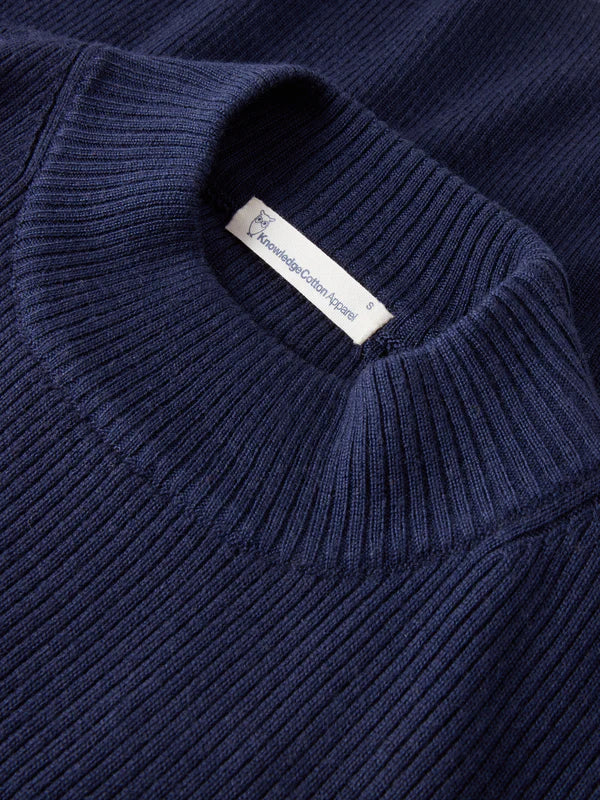 Rib Knit Merino Wool Total Eclipse (Men)