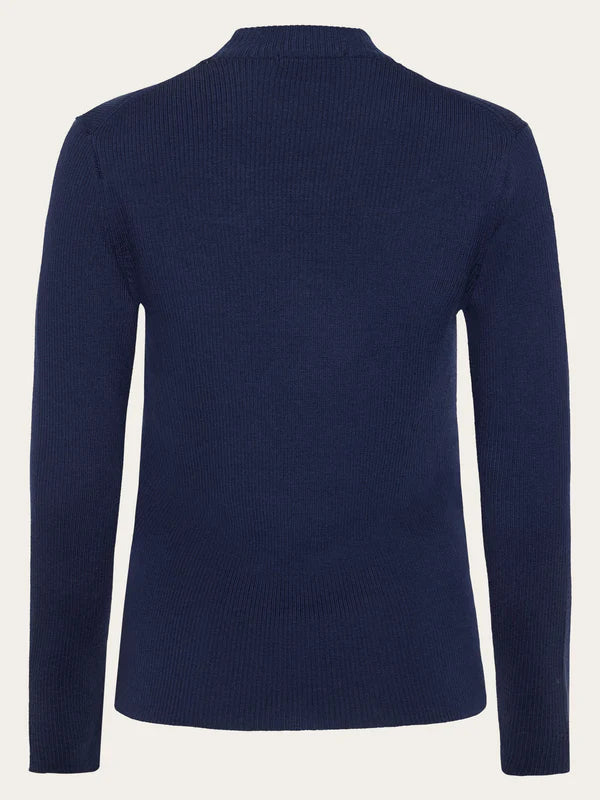 Rib Knit Merino Wool Total Eclipse (Men)