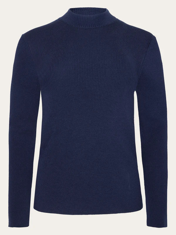 Rib Knit Merino Wool Total Eclipse (Men)