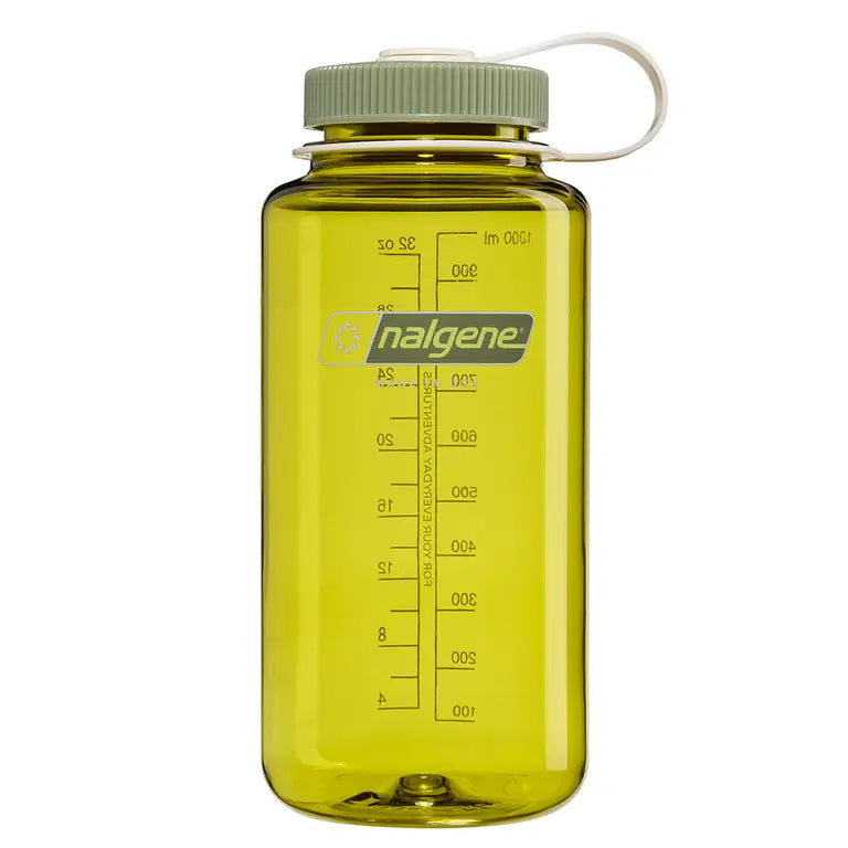 1L Wide Mouth Sustain Water Bottle Endive Oil Green