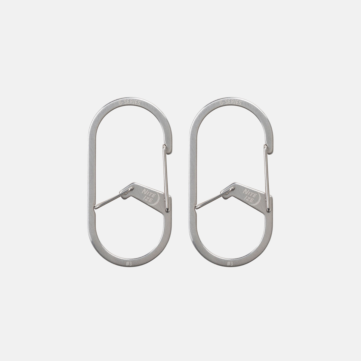 G-Series #1 Karbinhakar 2-pack Rostfri - NITE IZE
