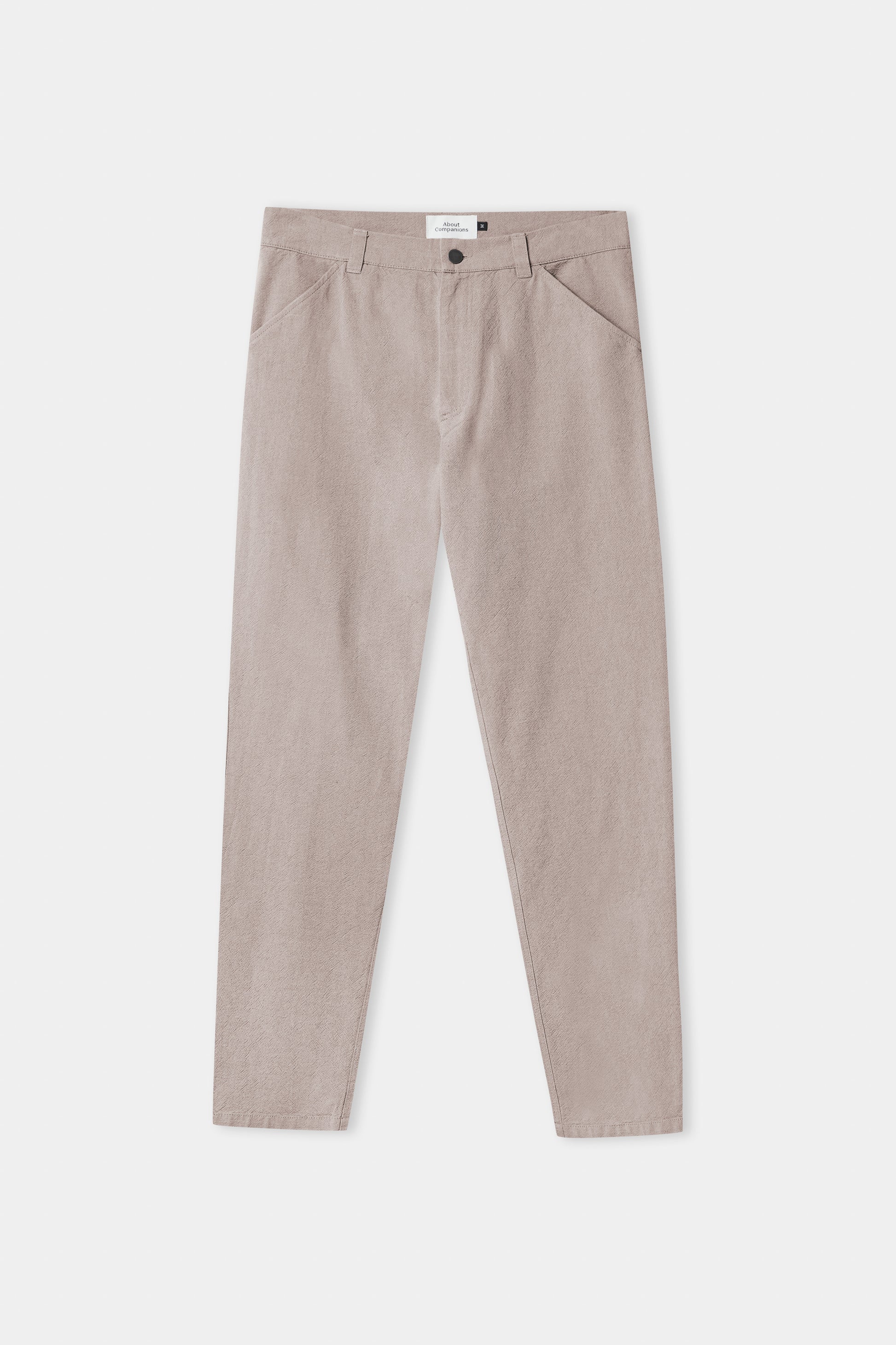 Olf Canvas Trousers Cold Brown