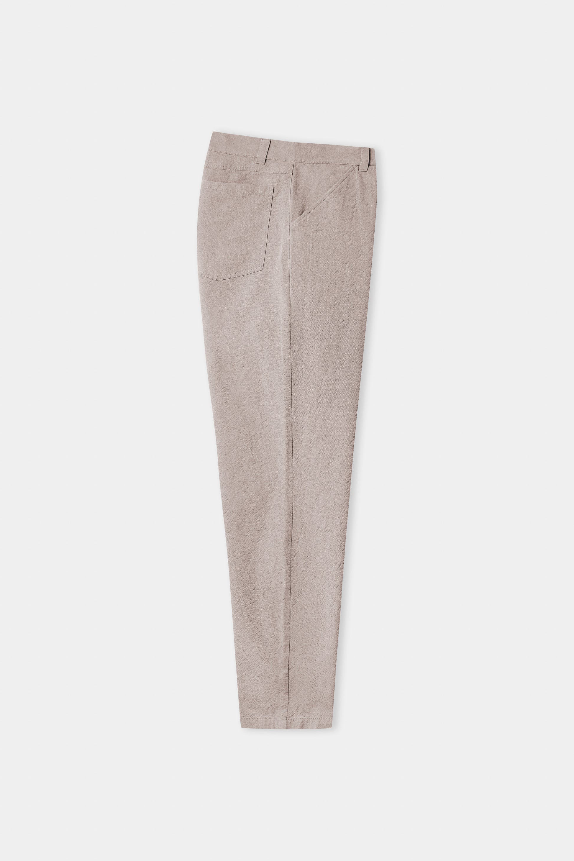Olf Canvas Trousers Cold Brown