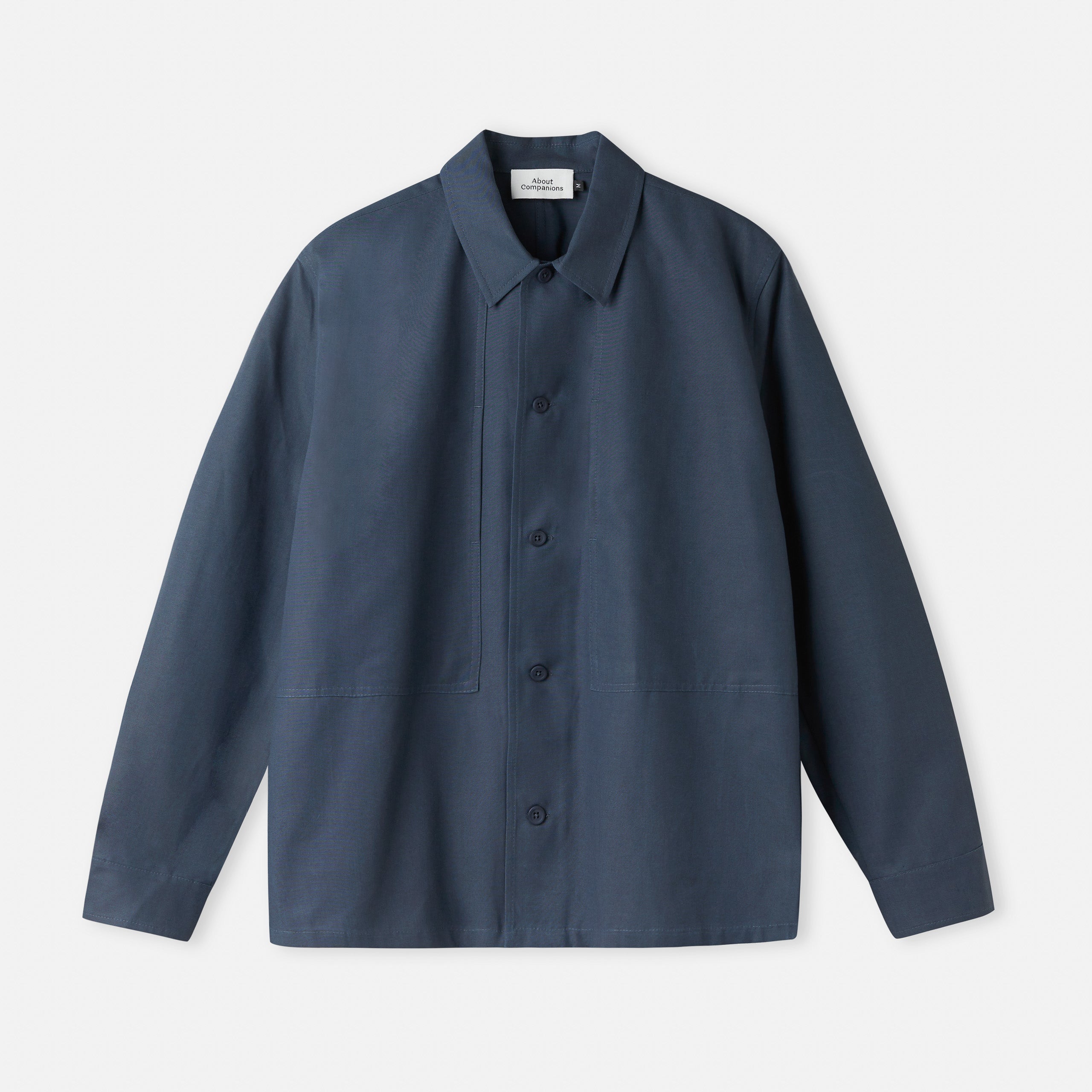 Owe Tencel Overshirt Cold Navy