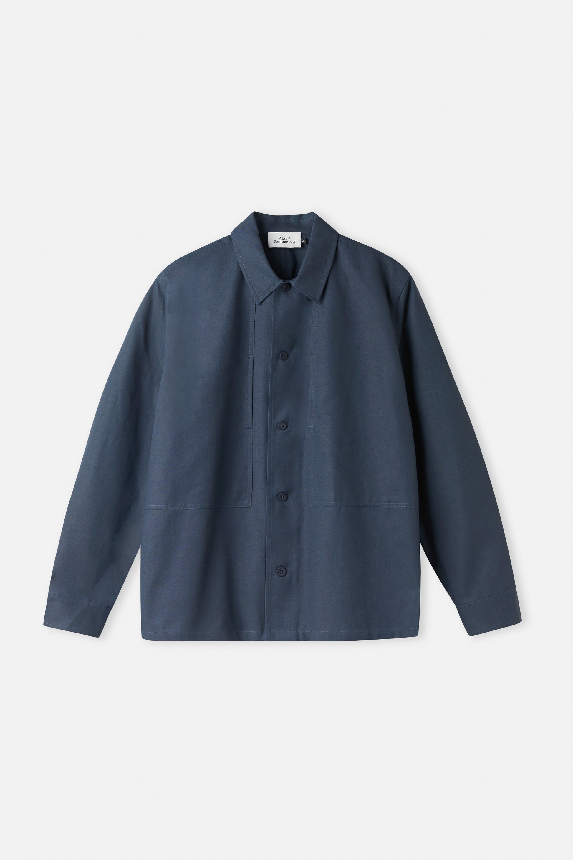 Owe Tencel Overshirt Cold Navy