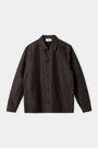 Owe Winter Linen Overshirt Coffee