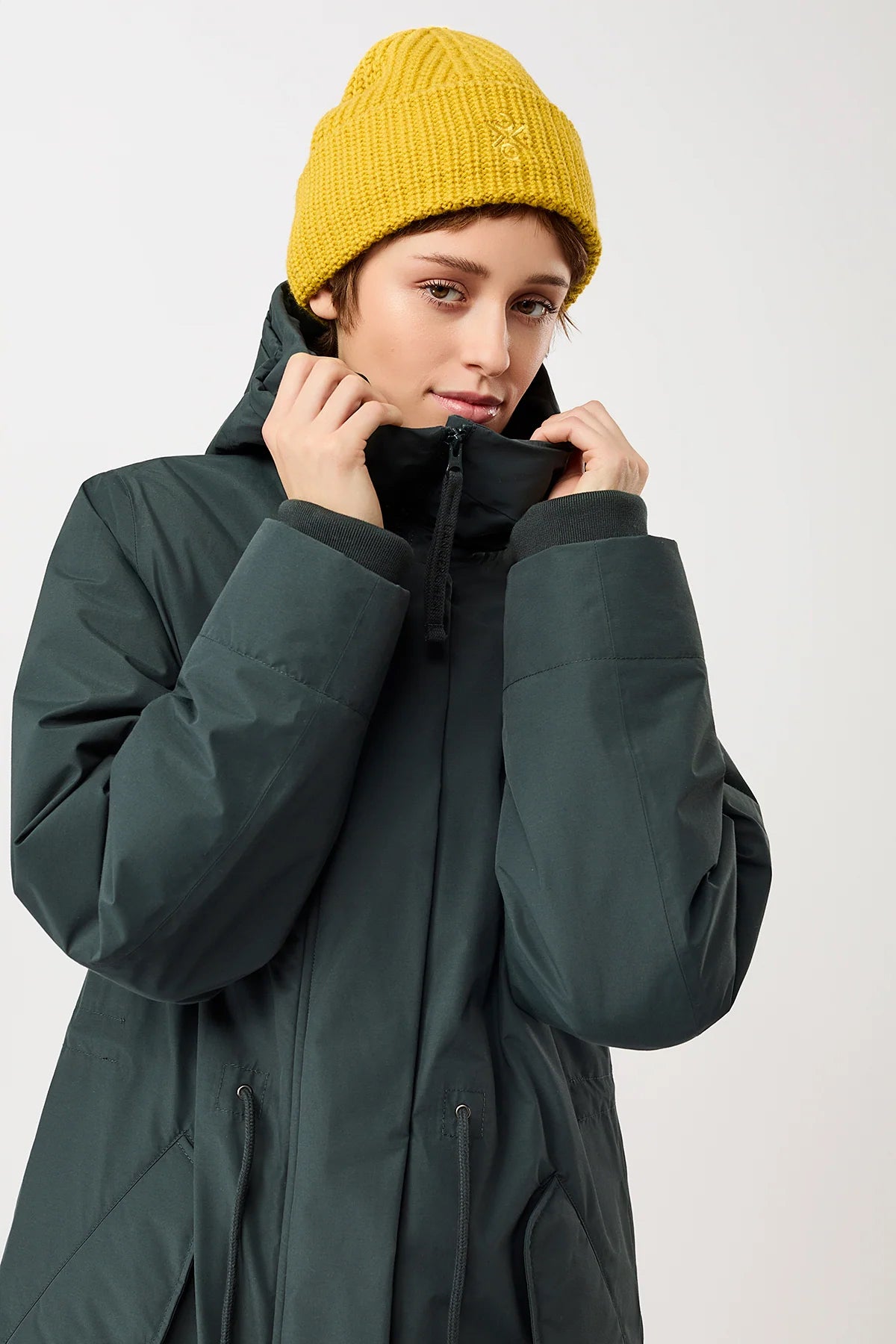 Parka Loosely Cut & Padded Fir