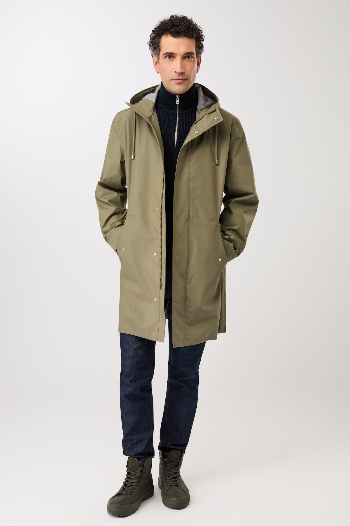 Darkin All-Weather Parka Stone Moss