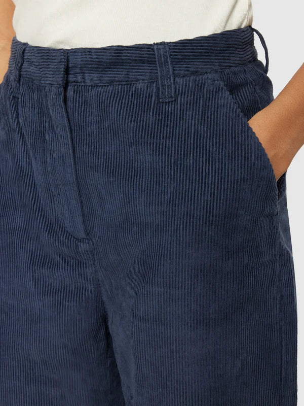 Posey Wide Corduroy Pants Night Sky