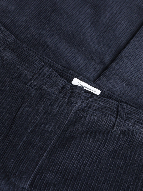 Posey Wide Corduroy Pants Night Sky