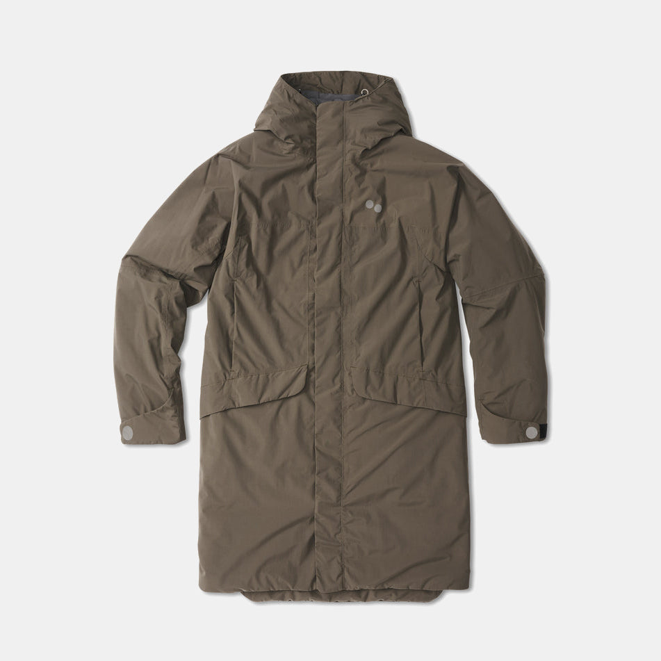 Parka Kapok Vegan Coffe Brown - PINQPONQ