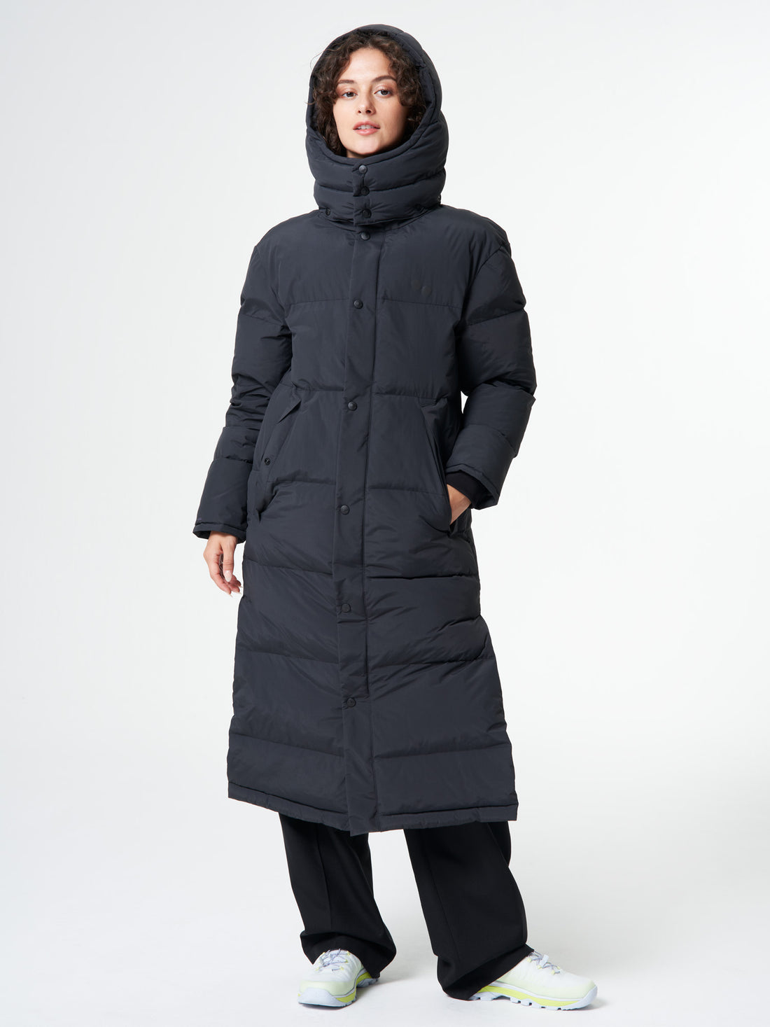 Puffy Parka Peat Black - PINQPONQ