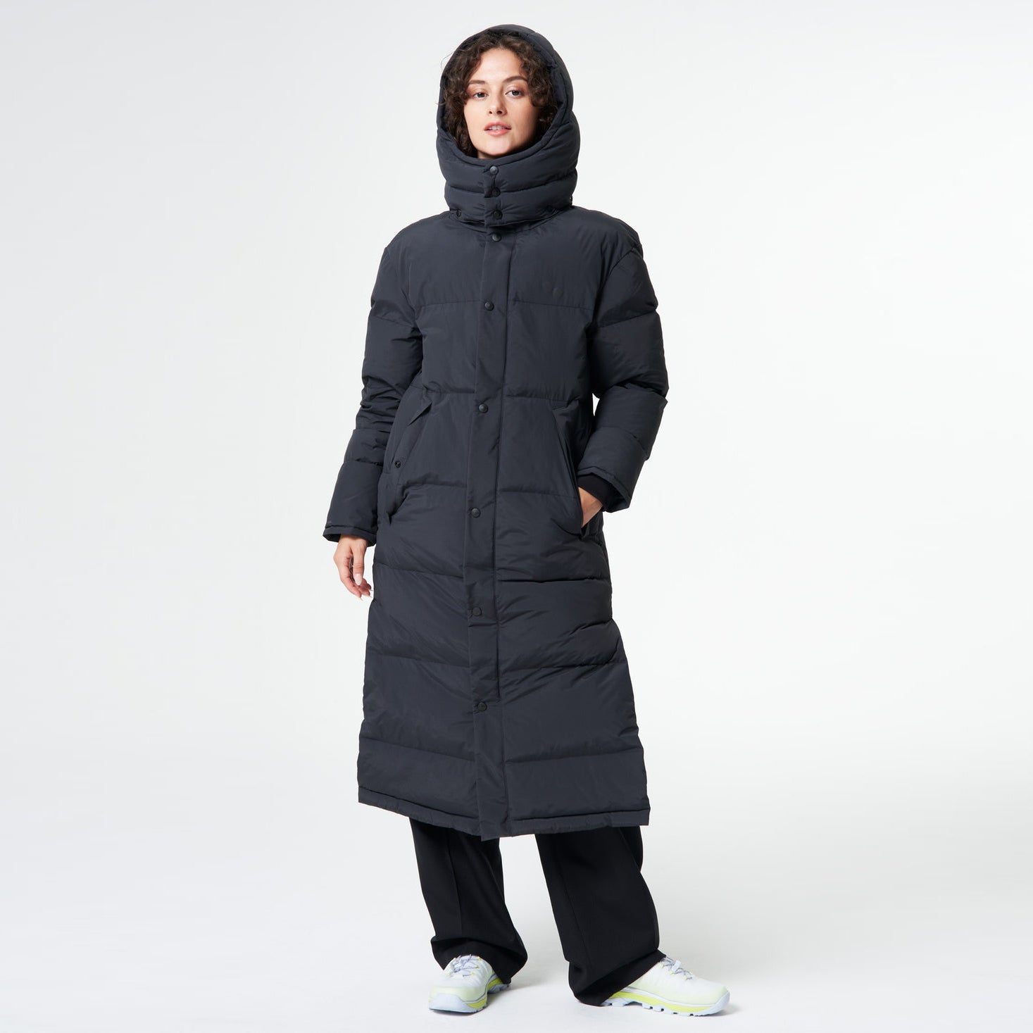 Puffy Parka Peat Black - PINQPONQ