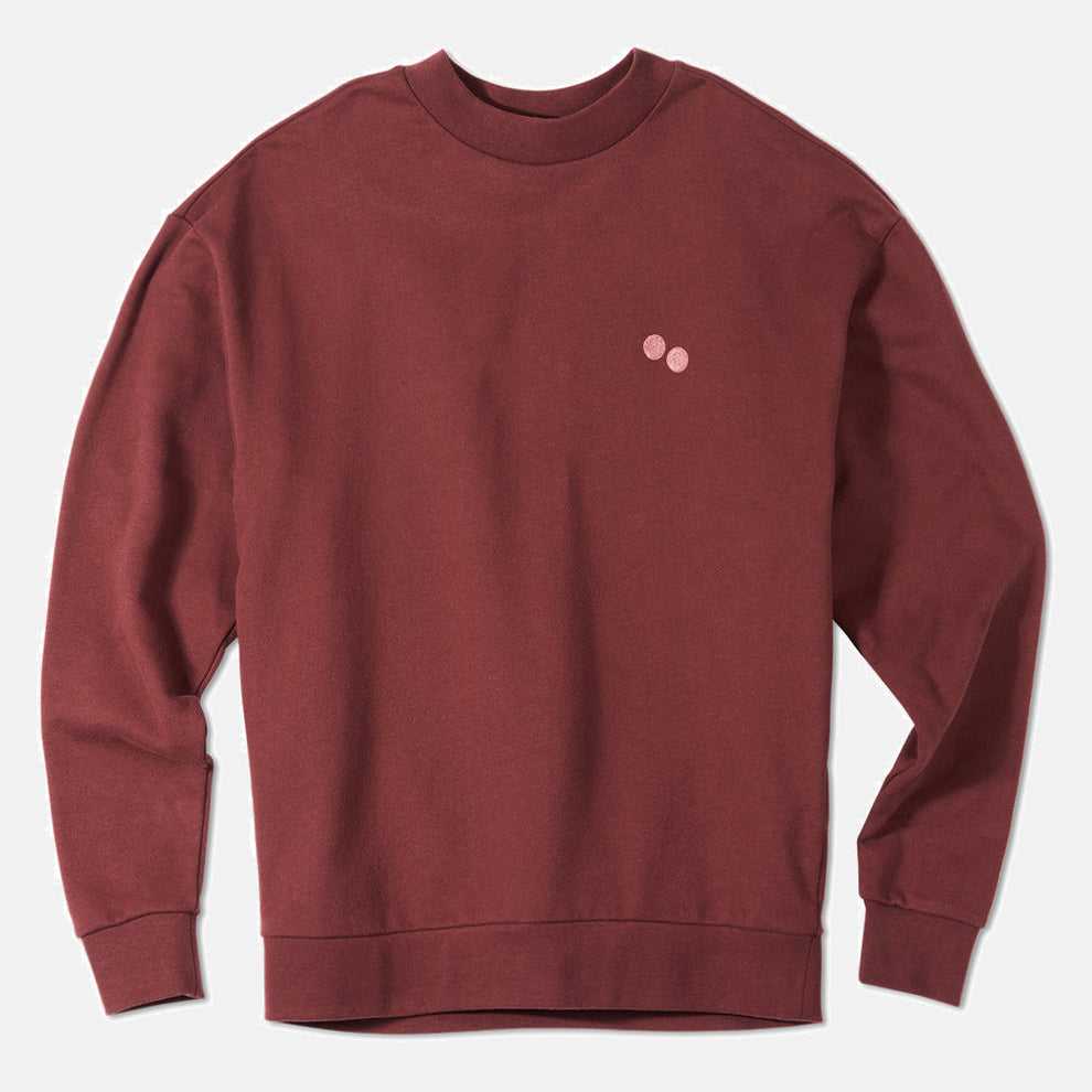 Sweatshirt Unisex Pinot Red - PINQPONQ