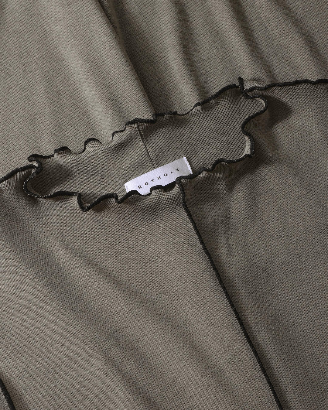 Pin-Tucked Dress Organic Cotton Fawn Grey