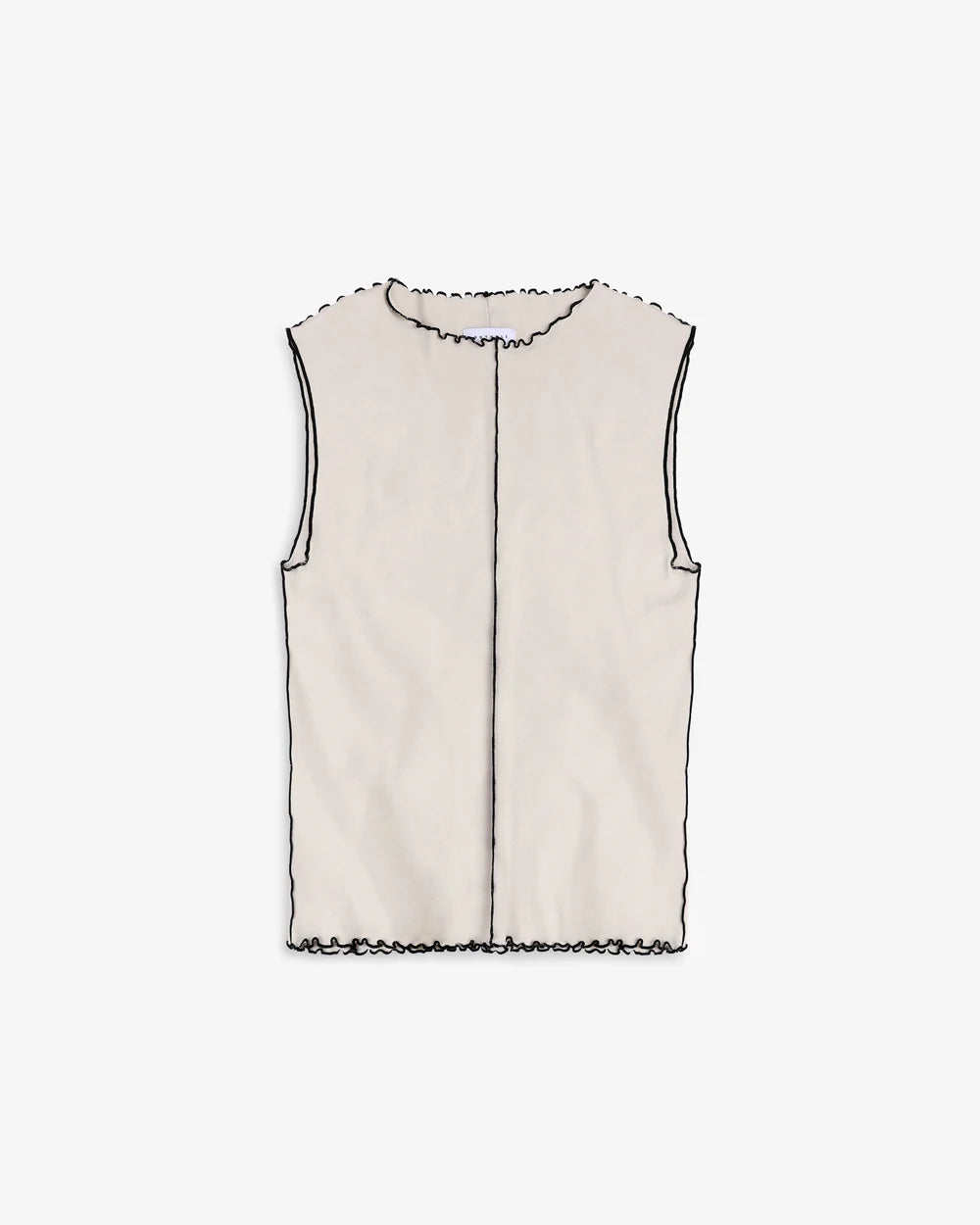 Pin-Tucked Top Organic Cotton Nature White Rotholz
